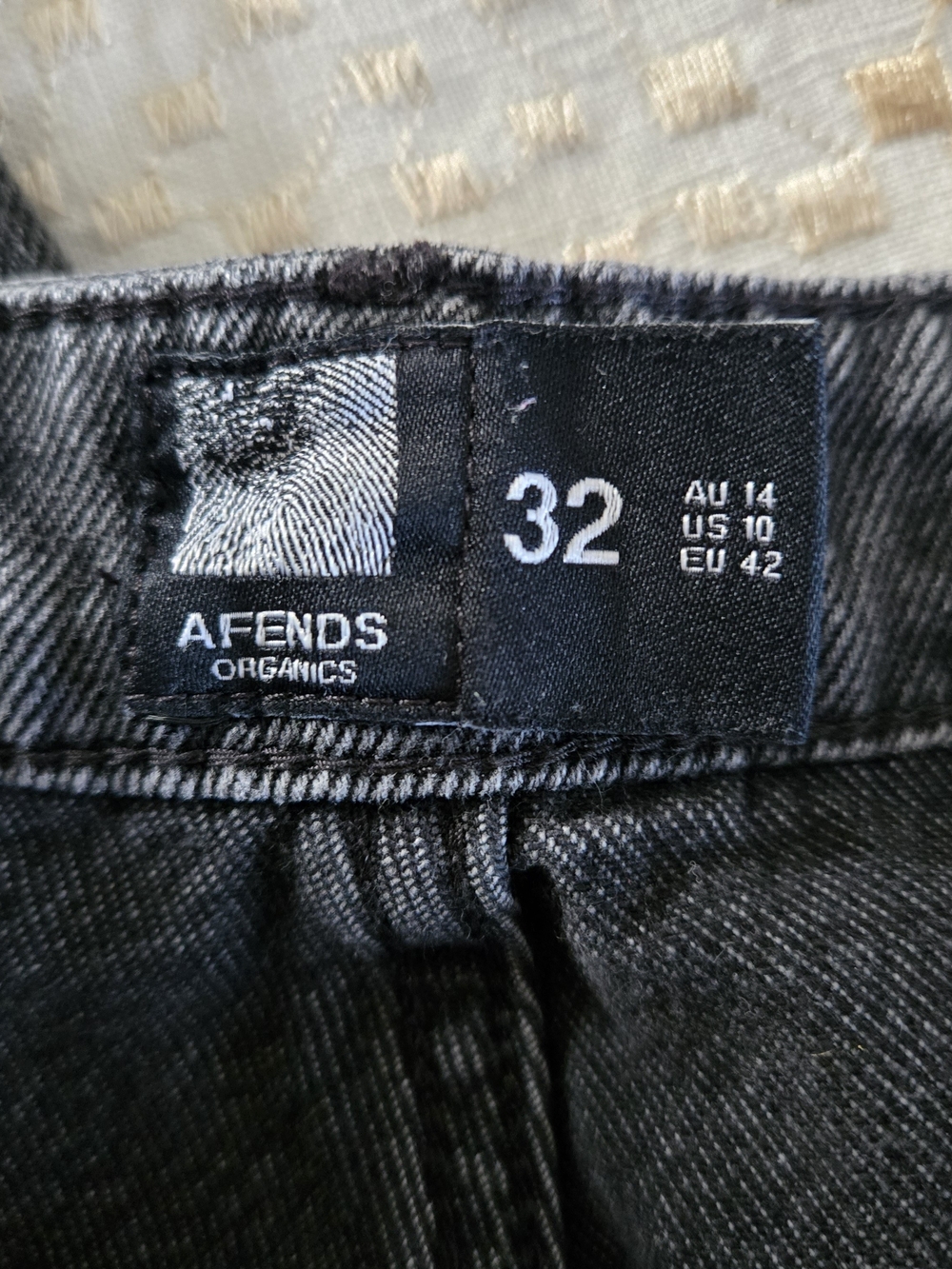 Afends Women's Shelby Long Black Wide Leg Jeans - Picture 2 of 8